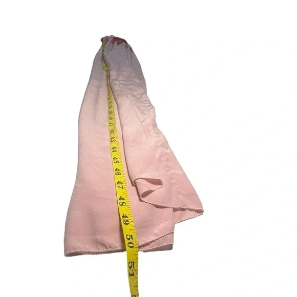 Aritzia Wilfred Pink Silk Two Tone Bisous Midi Dress Small Flowy Feminine Boho - Picture 8 of 11